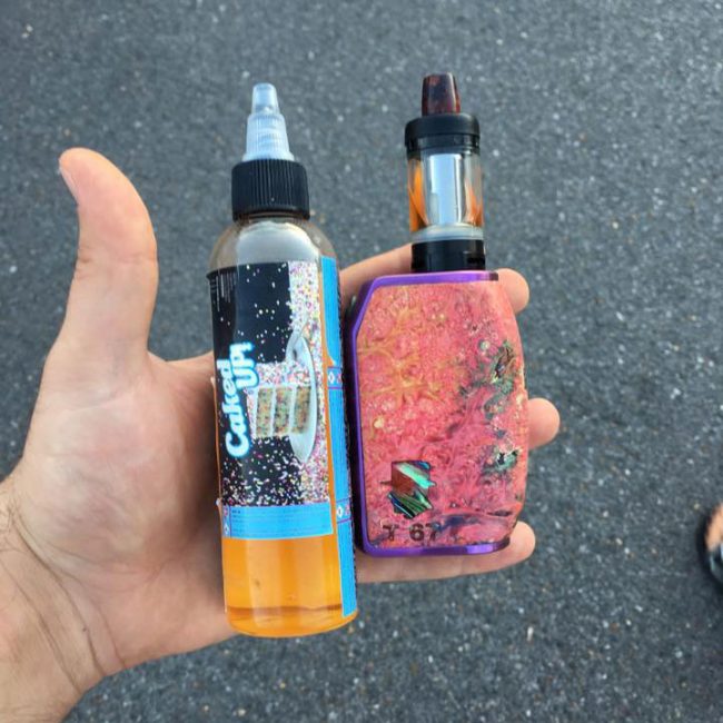 Caked UP! eJuice Review Dark Market Vape Co The Best Vape