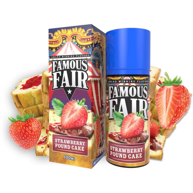 Strawberry Pound Cake by Famous Fair