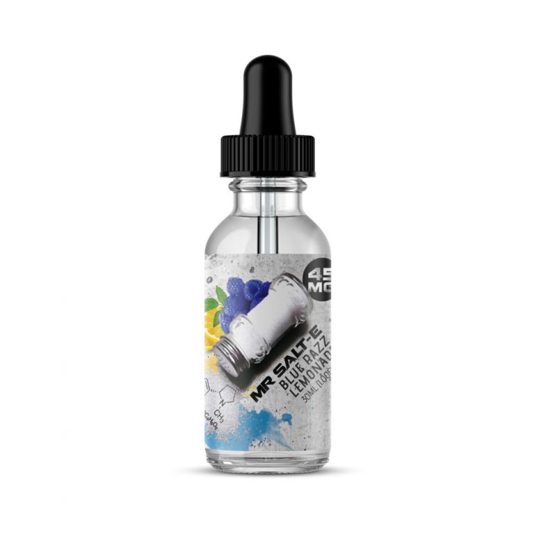 Blue Razz Lemonade by Mr. Salt-E E-Liquid | 25/45mg | The Best Vape