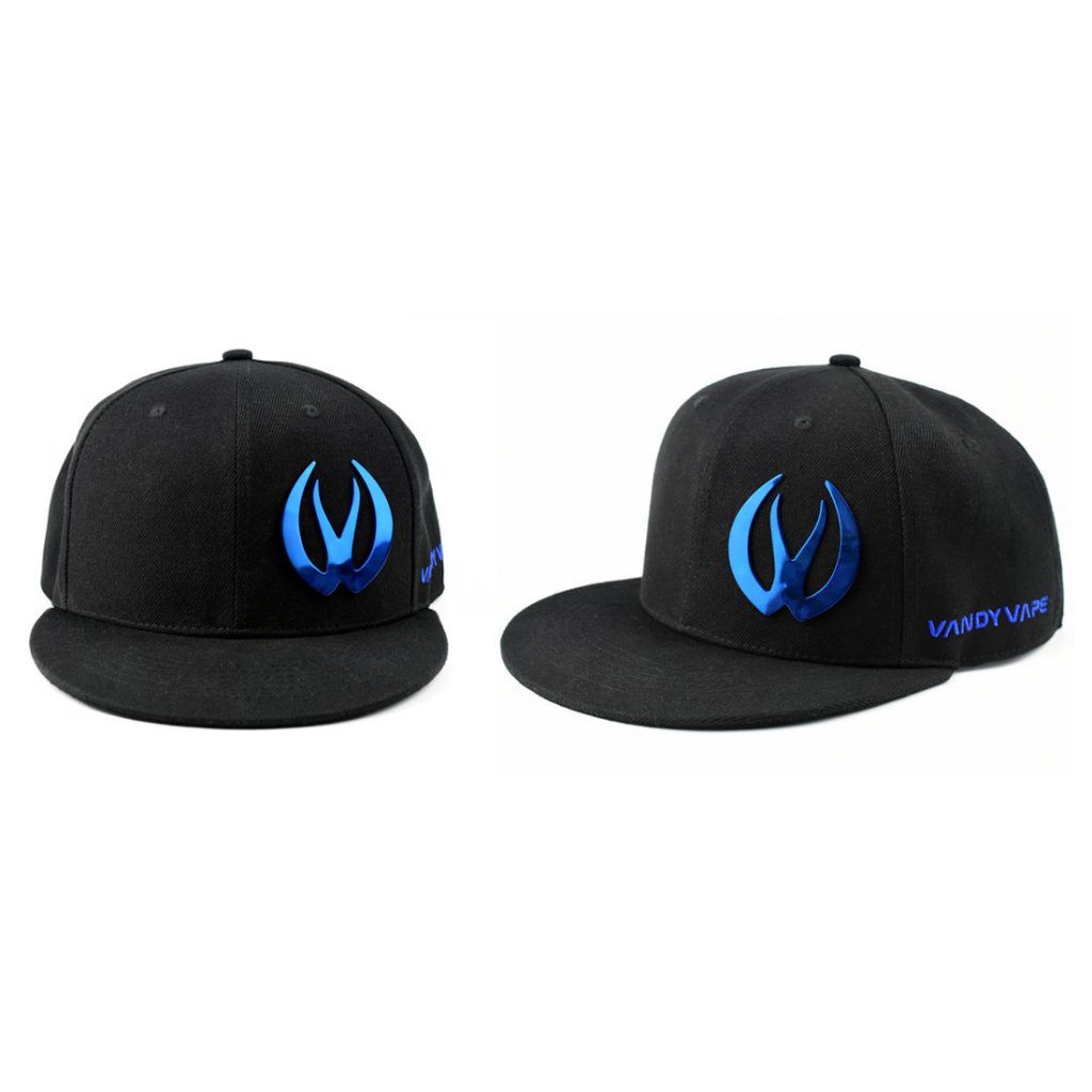 Vandy Vape Cap / Hat | Black & Blue | VV Logo & Letters | The Best Vape