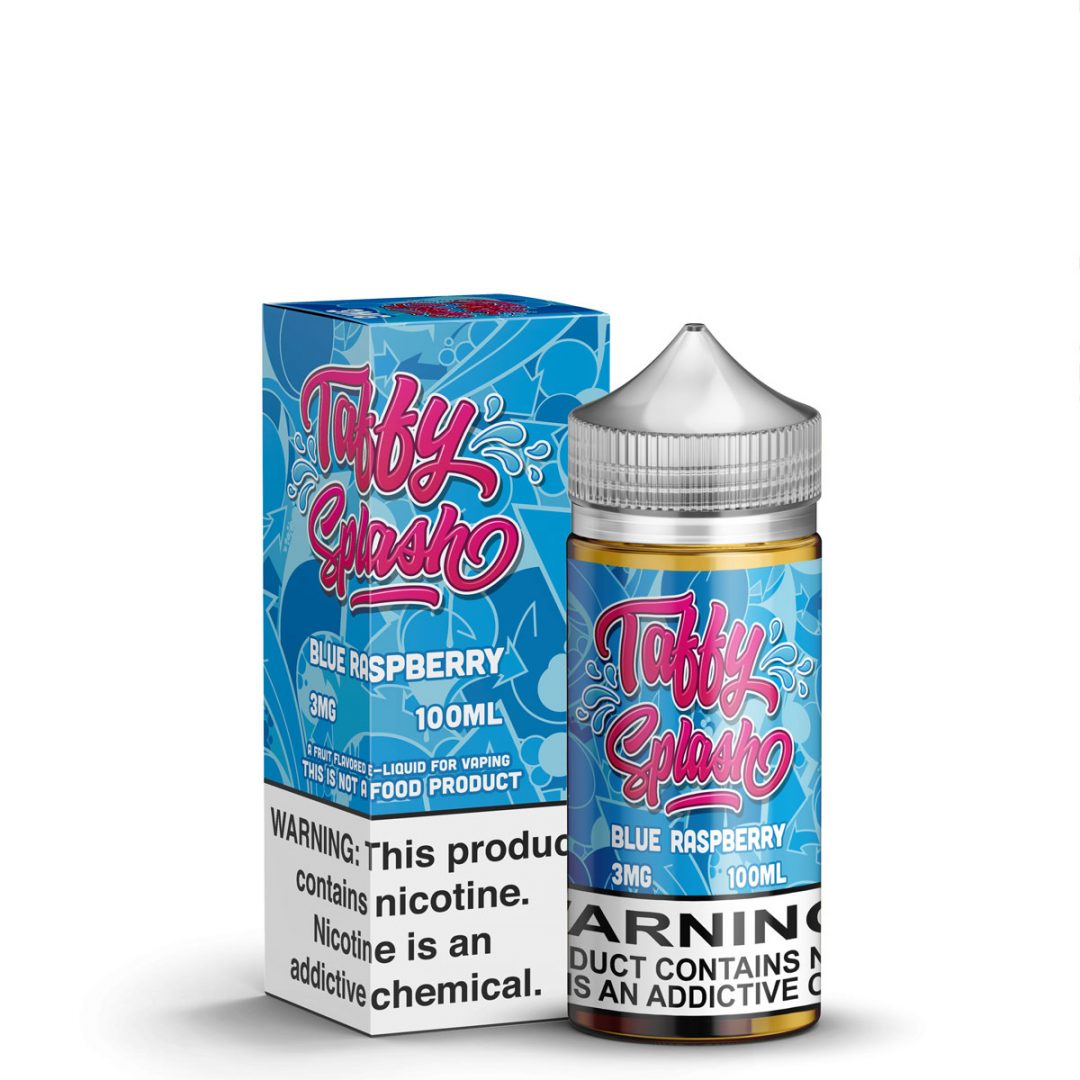 Blue Raspberry by Taffy Splash eJuice 100mL ELiquid The Best Vape