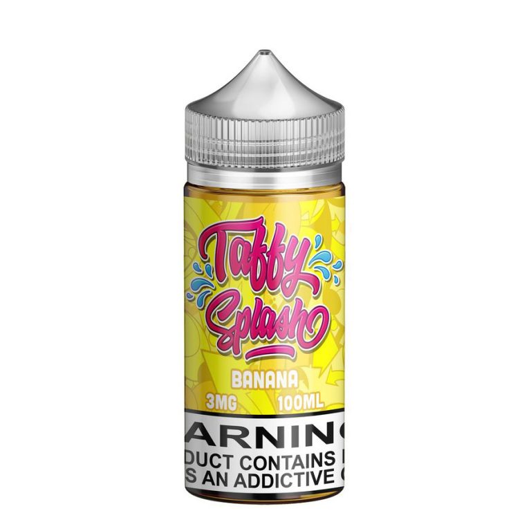 Banana by Taffy Splash eJuice 100mL ELiquid The Best Vape