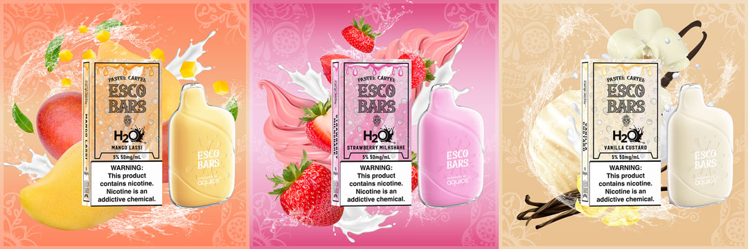 Esco Bars H2O 6k Flavors - 2