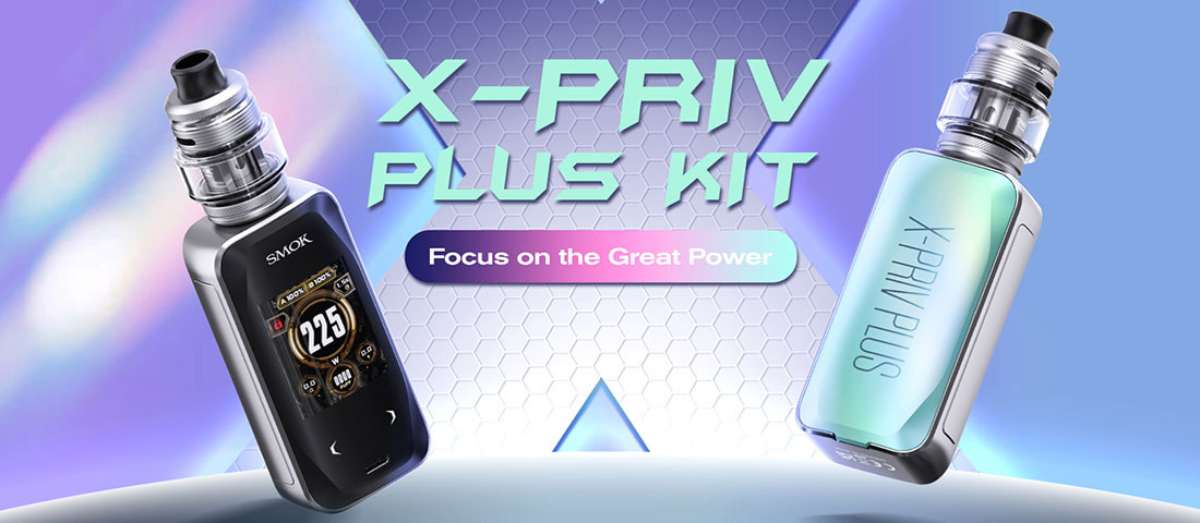 SMOK X-Priv Plus Kit Banner